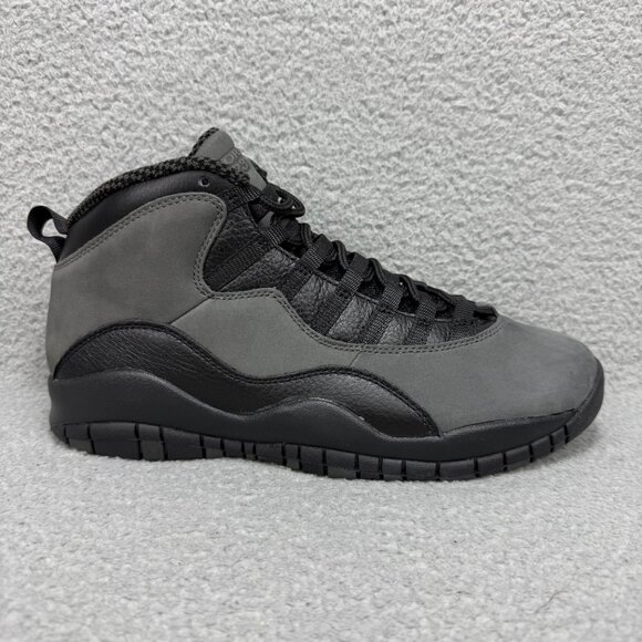 Jordan 10 Mens 10 Shoes Grey Black Shadow Nike Air Retro OG 2025 Sneakers - Picture 3 of 9